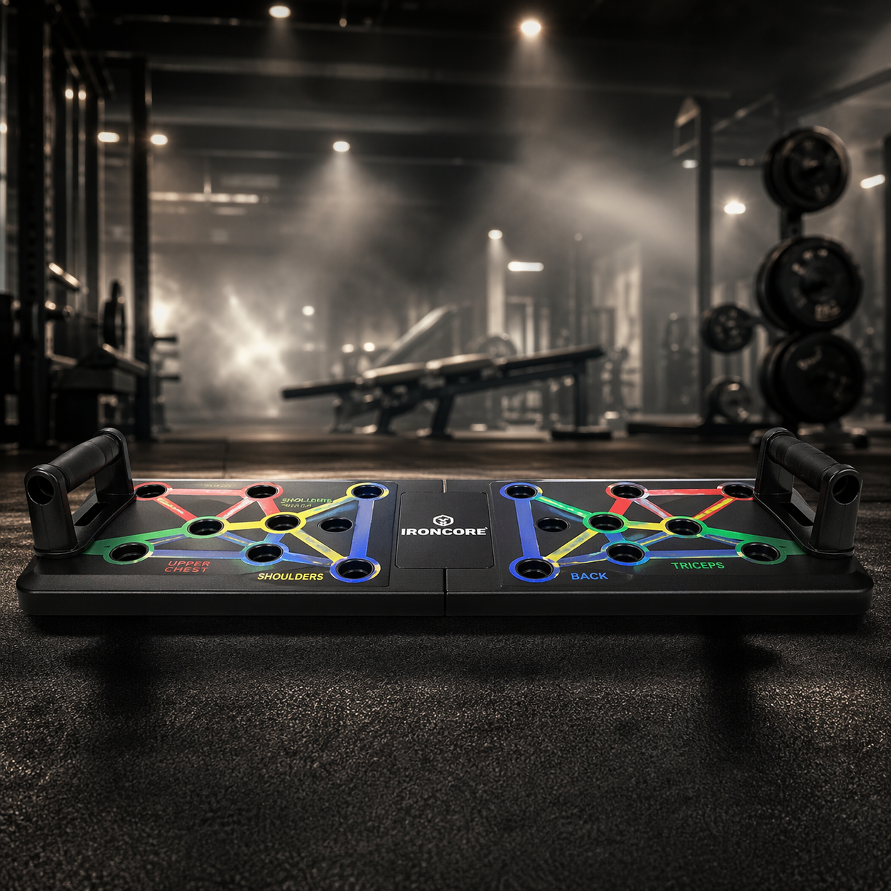 9-in-1 Push-Up Board for Full Body Workout 💪 | Home Strength Training System 🏠