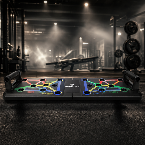 9-in-1 Push-Up Board for Full Body Workout 💪 | Home Strength Training System 🏠