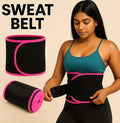 Sweat Slim Belt 🔥 | Waist Trimmer for Fat Burn 💪 Weight Loss & Home Workout